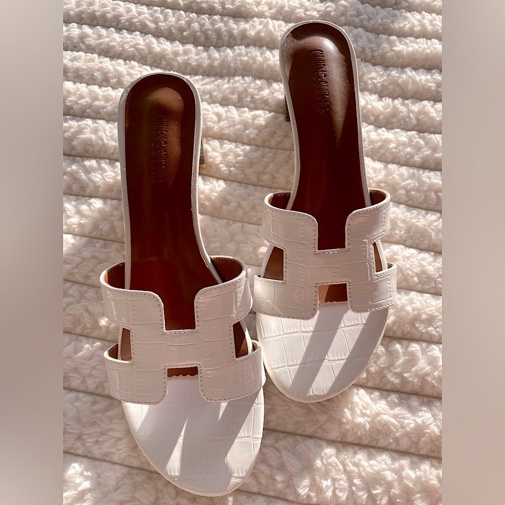 Elegant White Sandals